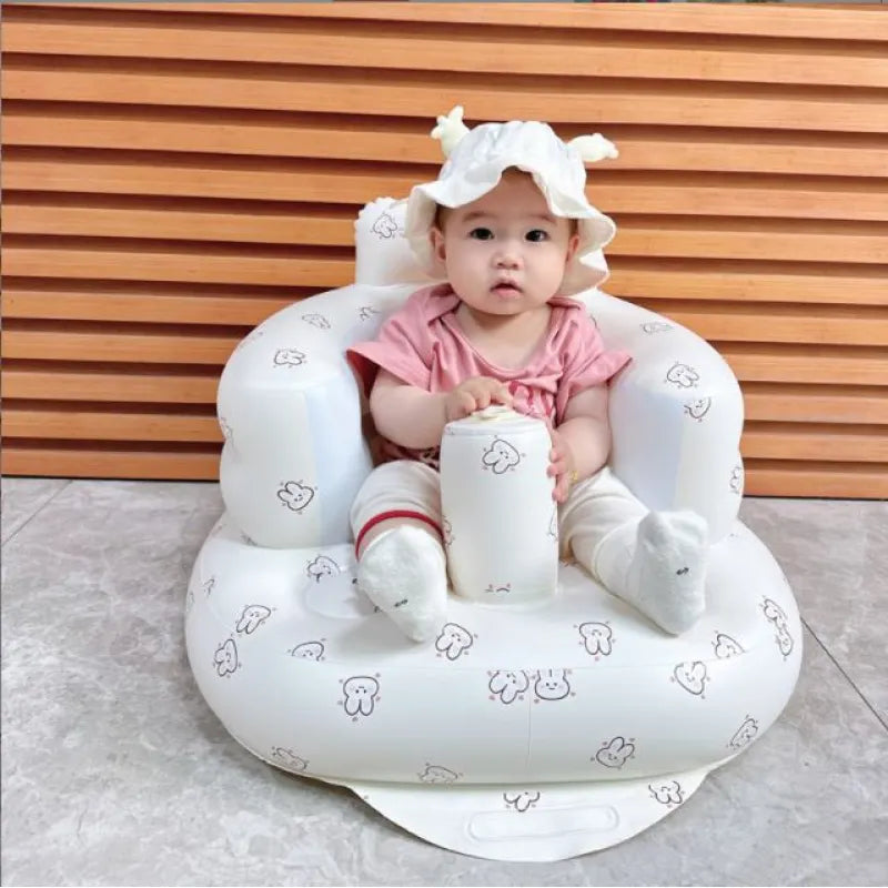 Silla Hinchable para Bebés – Comida y Baño 6-24 Meses