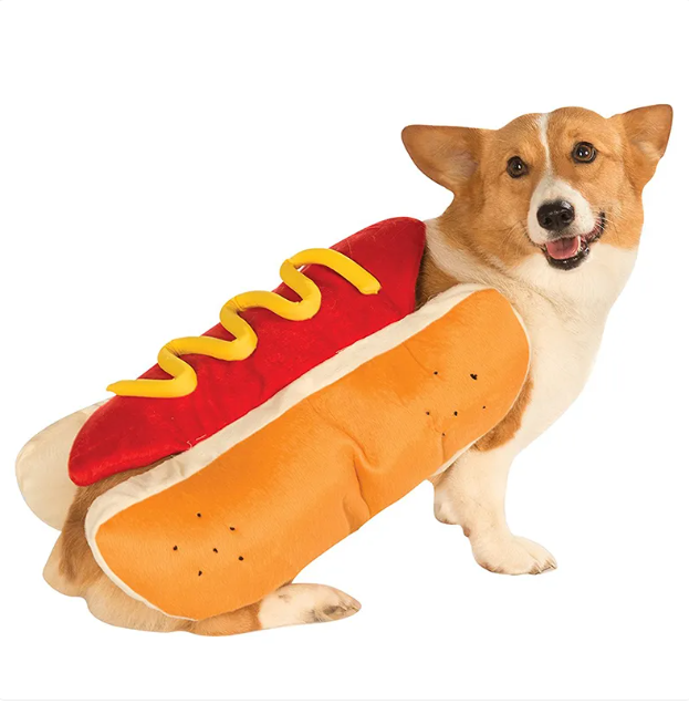 Disfraz Hot Dog Halloween para Mascotas – Perrito Caliente