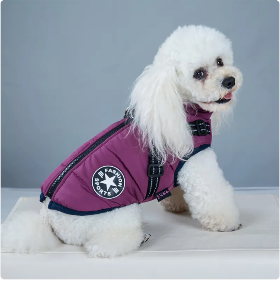 Chaleco Acolchado de Esquí para Mascotas – Abriga a tu Perro