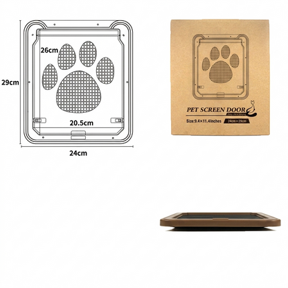 Puerta para Mascotas sin Arañazos – ABS Resistente