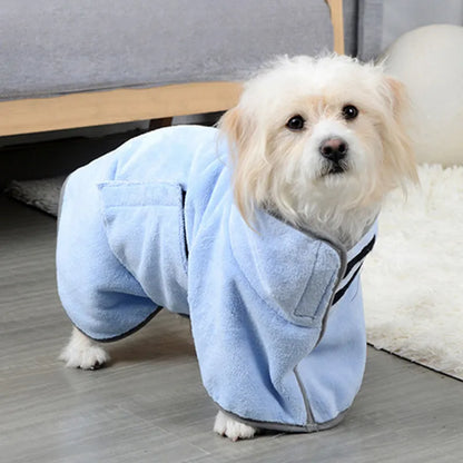 Albornoz para Mascotas – Secado Rápido y Suave