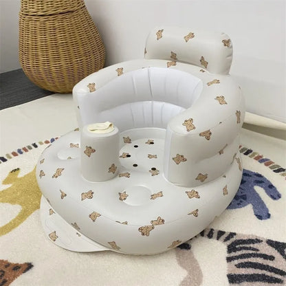 Silla Hinchable para Bebés – Comida y Baño 6-24 Meses