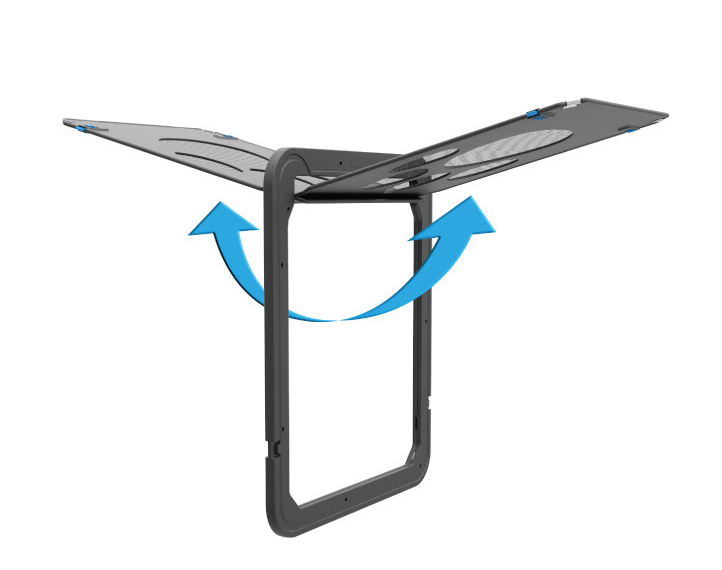 Puerta para Mascotas sin Arañazos – ABS Resistente