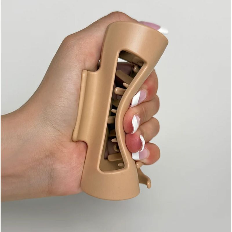 Pinza de Pelo Tiburón de Silicona – Elegante y Resistente