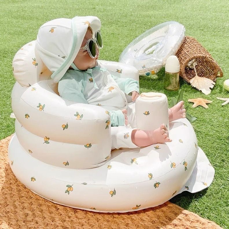 Silla Hinchable para Bebés – Comida y Baño 6-24 Meses