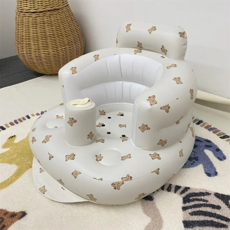 Silla Hinchable para Bebés – Comida y Baño 6-24 Meses